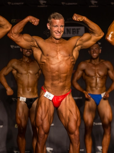 Bodybuilding Wettkampfbild von Luis Swidersky